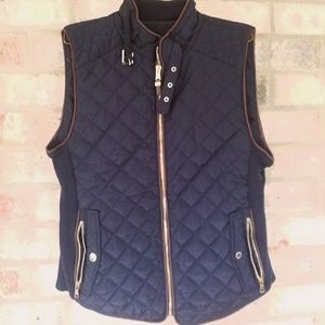 Navy Vest